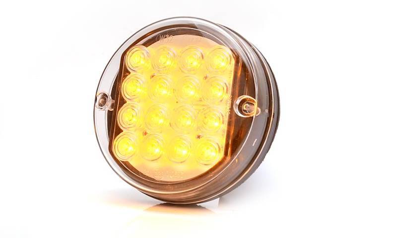 171 -  W32 12/24V lampa kier.jazd.okrągła