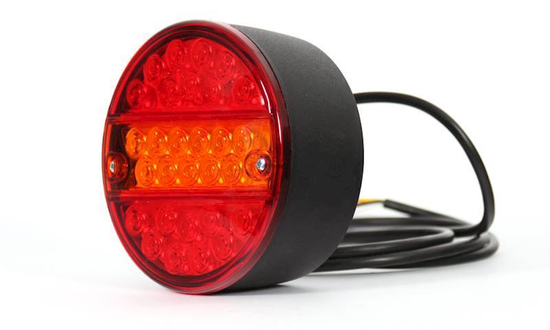 234o-  W19D  lam.zesp.okrągła szeroka z obciąż.24V