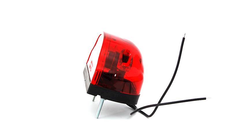 409    W72 oś.tab.rej.led + poz.czerw.półokragła