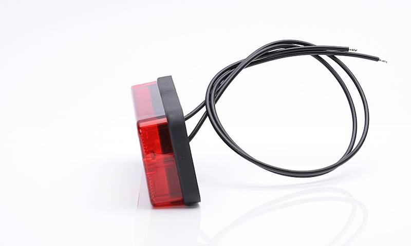700kr  W83d lam.p/m led klosz czerwony