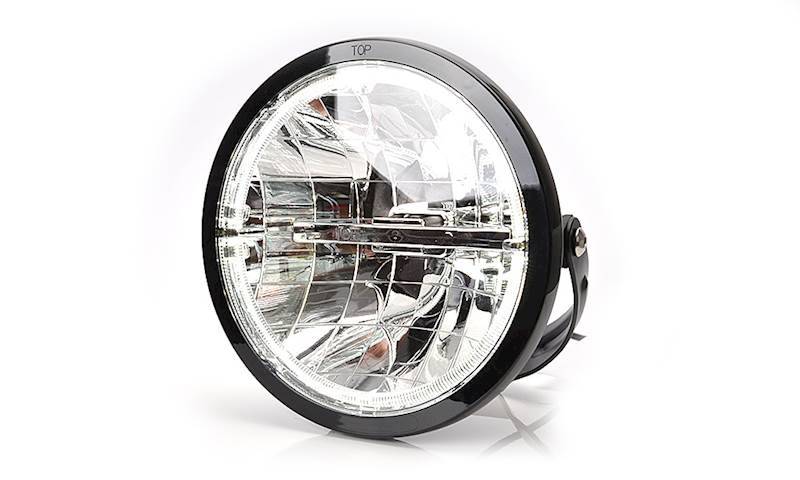 870    W116 lam.drog.+św.poz. ring LED 
