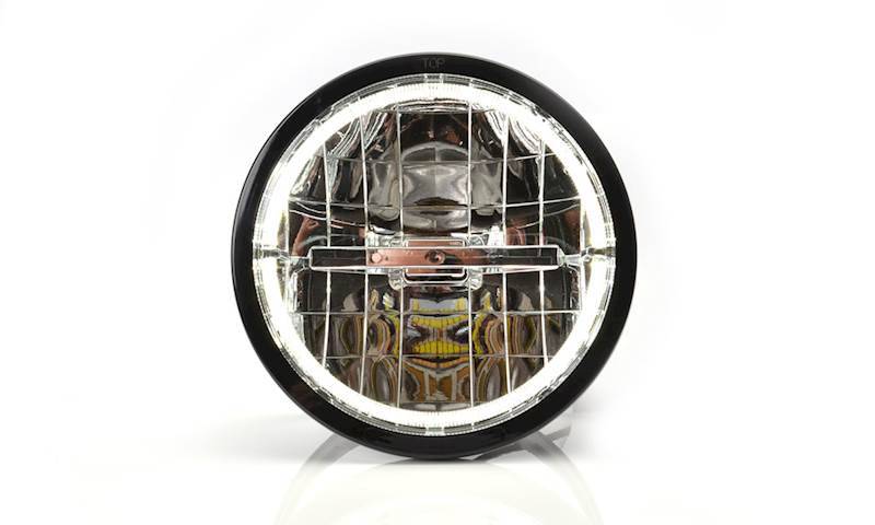870    W116 lam.drog.+św.poz. ring LED 