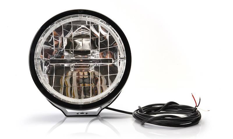 870    W116 lam.drog.+św.poz. ring LED 