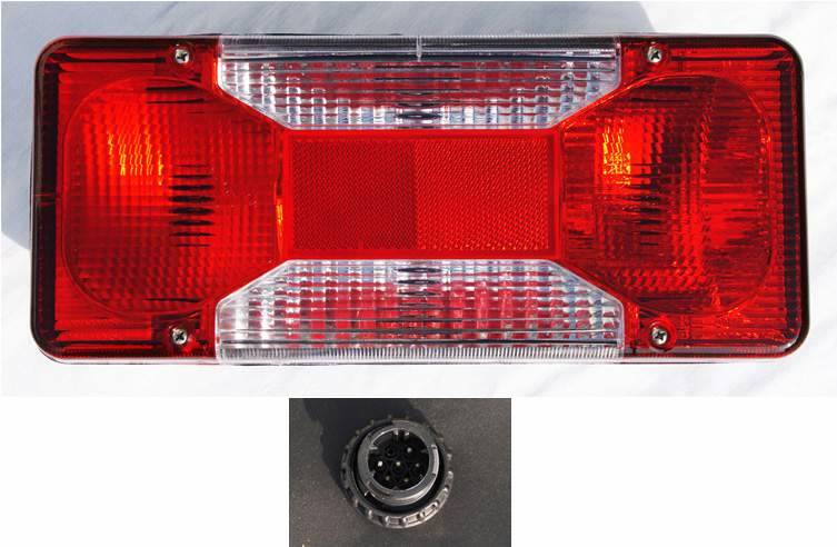 LAMPA ZESP.IVECO DAILY N/T P żółty kierunek