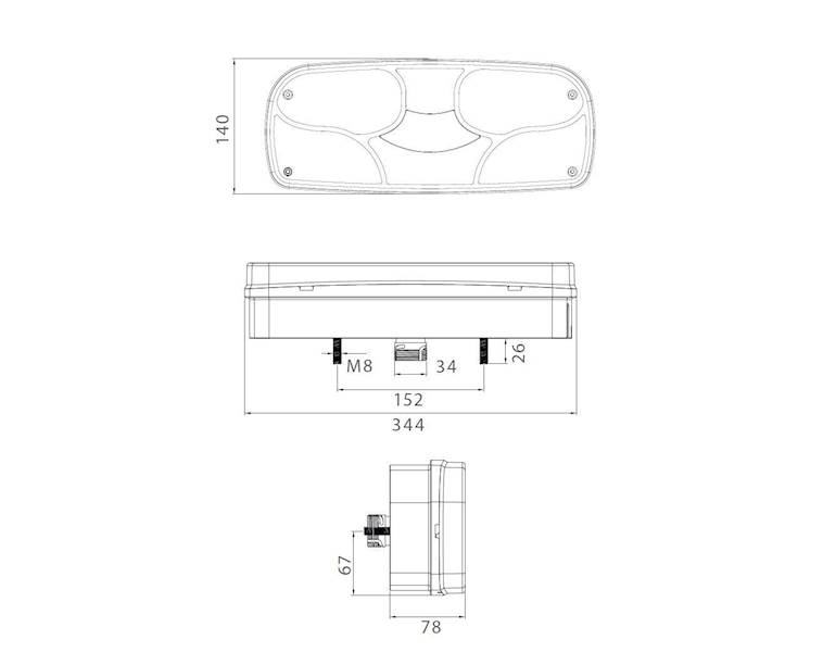 LAMPA ZESP.ECOPOINT L A25-2000-507 b/trój.ASPOCK