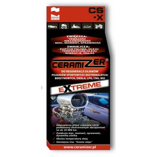 CERAMIZER CS-X do silnika sam.sportowych i ekst.