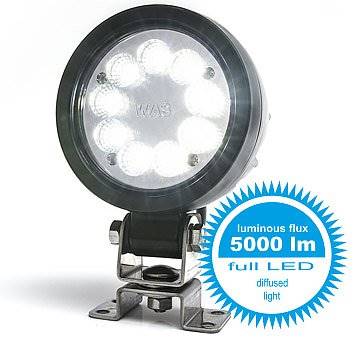 1210  W162 lam.rob.okr.9led 5000 św.rozp.12/70V