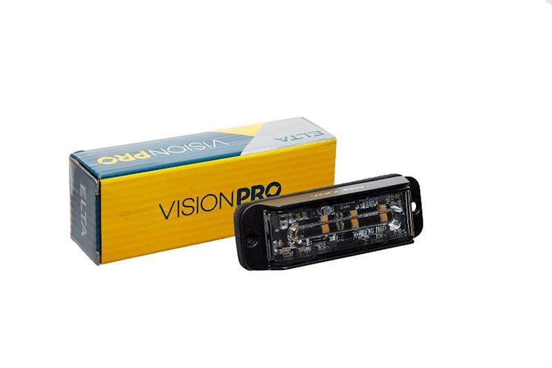 LAMPA OSTRZEG.  4led  ECE R10+R65 pomar.VISION