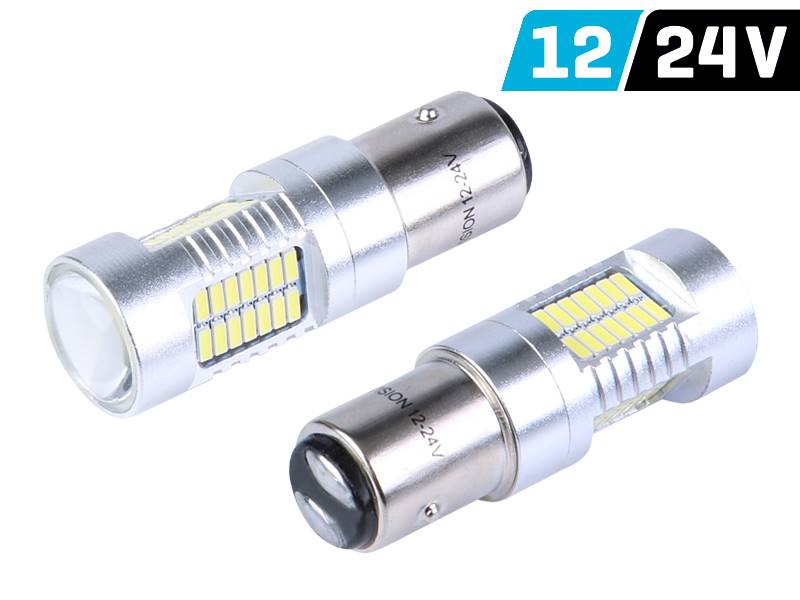 Ż.VISION 12/24V LEDx52 P21/5W SMD CANBUS 2szt bia