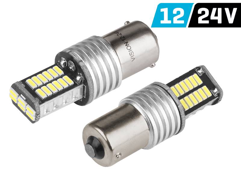 Ż.VISION 12/24V LEDx30 P21W SMD CANBUS 2szt biał.