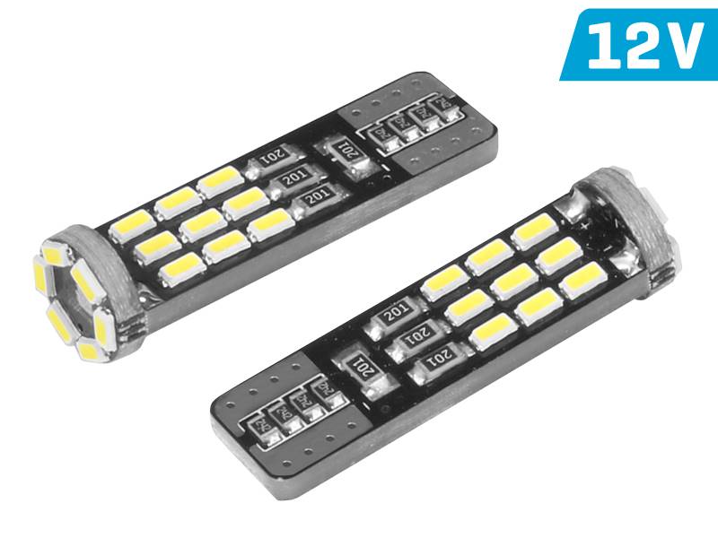 Ż.VISION 12V LEDx 24 T10 SMD CANBUS BIAŁA 2szt