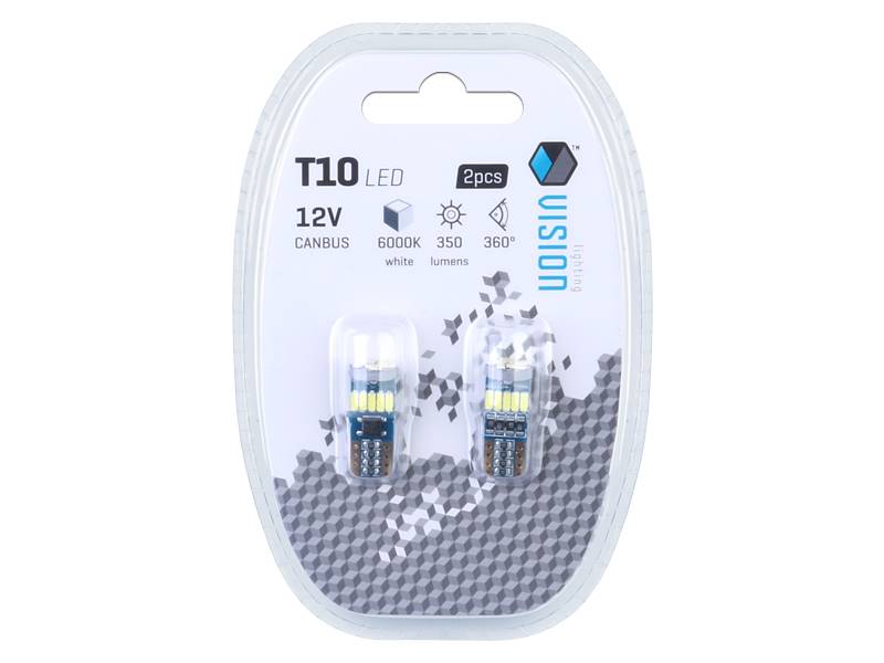 Ż.VISION 12V LEDx 15 T10 SMD CANBUS BIAŁA 2szt