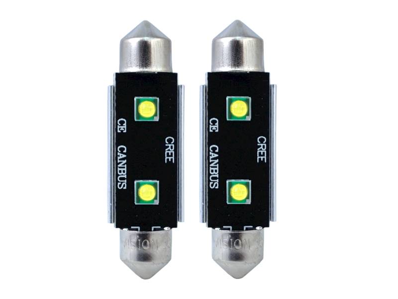 Ż.VISION 12V LEDx  2 SMD CANBUS SV8.5 41mm