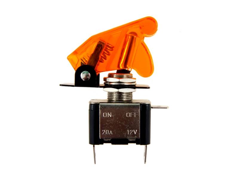 PRZEŁĄCZNIK "TOP GUN" 12V max.20A pomarańczowy