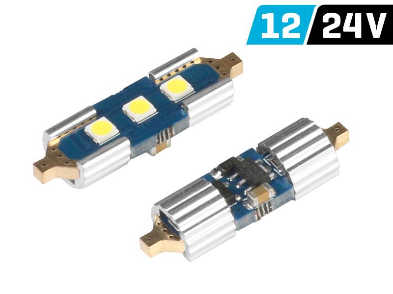 Ż.VISION 12/24V LEDx12 SV8.5 SMD CANBUS 31mm 2szt