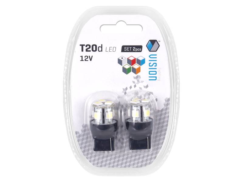 Ż.VISION 12V LEDx  8 W21W SMD biała 2szt