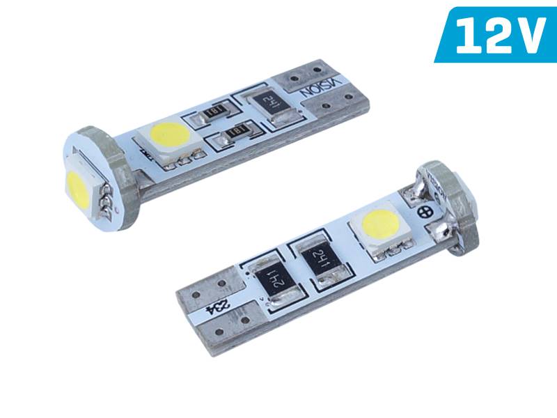 Ż.VISION 12V LEDx  3 W5W T10 SMD CANBUS BIAŁ.