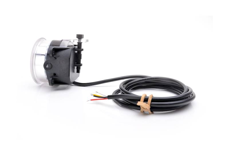 1257  W183 lampa DRL+ p/m okrągła do zabud.