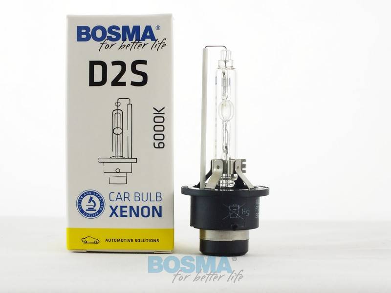 Ż.ŻARNIK D2S 6000K xenon 35W 85V 8498  BOSMA