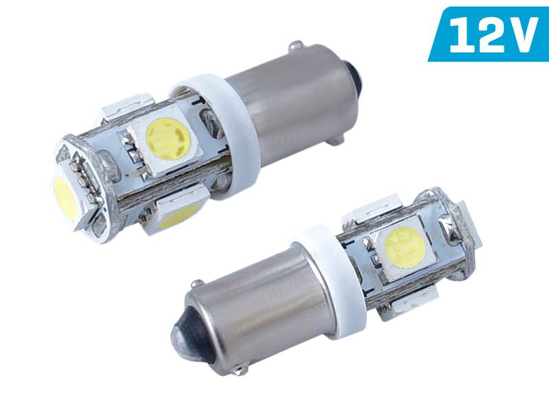 Ż.VISION 12V LEDx  5 T4W BA9s SMD BIAŁA