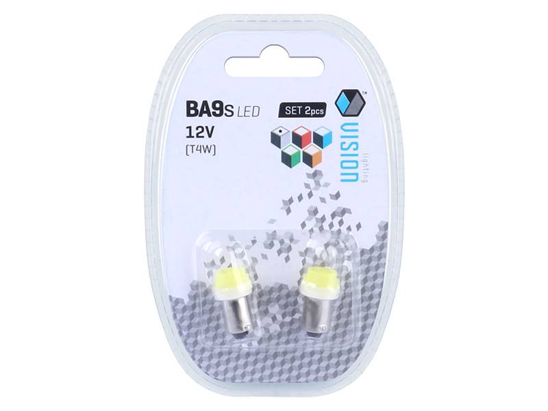 Ż.VISION 12V LEDx  1 T4W BA9s BIAŁA