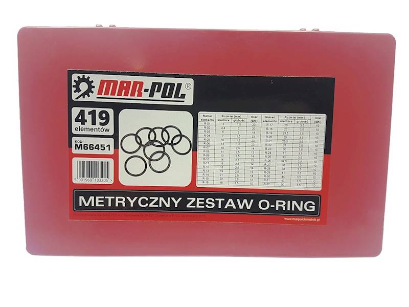 ZESTAW ORINGÓW 419el  M66451