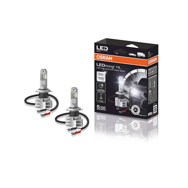 Ż.12/24V LED H7- ZAMIENNIK- OSRAM 67210CW b/hom.