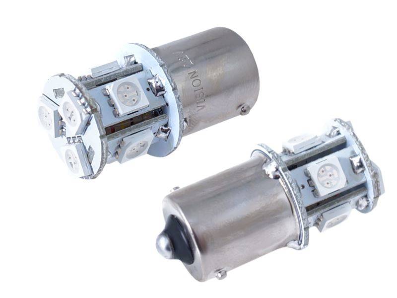 Ż.VISION 12V LEDx  8 PY21/5W BAY15d SMD 505 biała
