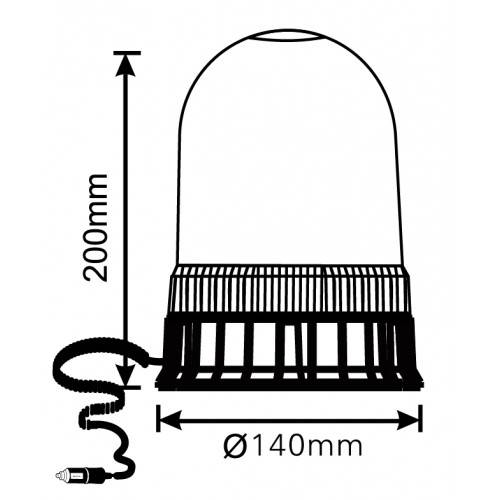 DIODA-LAM.BŁYS. mag.24 ledx3W R65 R10 ALR0015