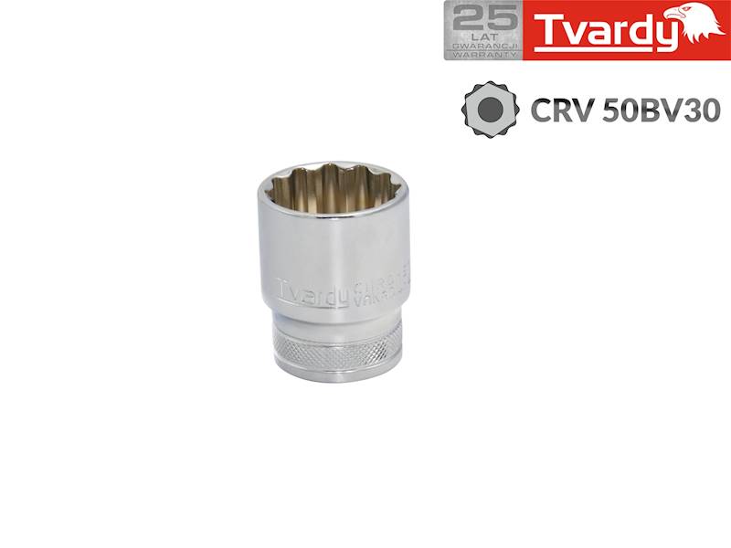 NASADKA 12mm 1/2" dwunastokątna TVARDY