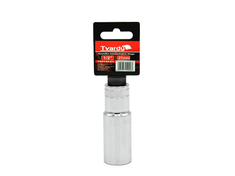 NASADKA 21mm 1/2" sześciokątna-długa TVARDY