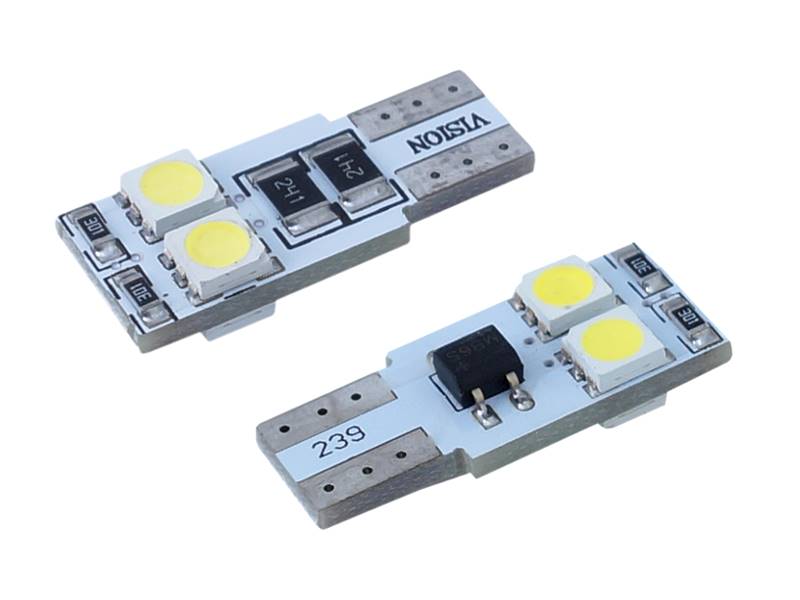 Ż.VISION 12V LEDx  4 W5W T10 CANBUS 5050SMD 
