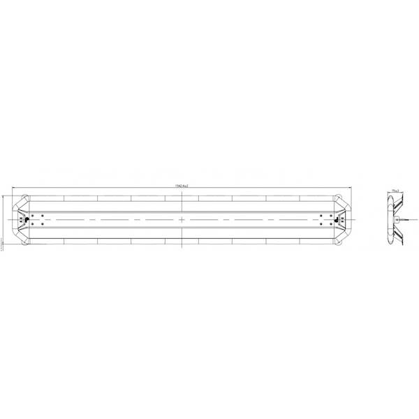 DIODA-LAM.BŁYS. BELKA 1540 x220 x81 R65,R10, 0043