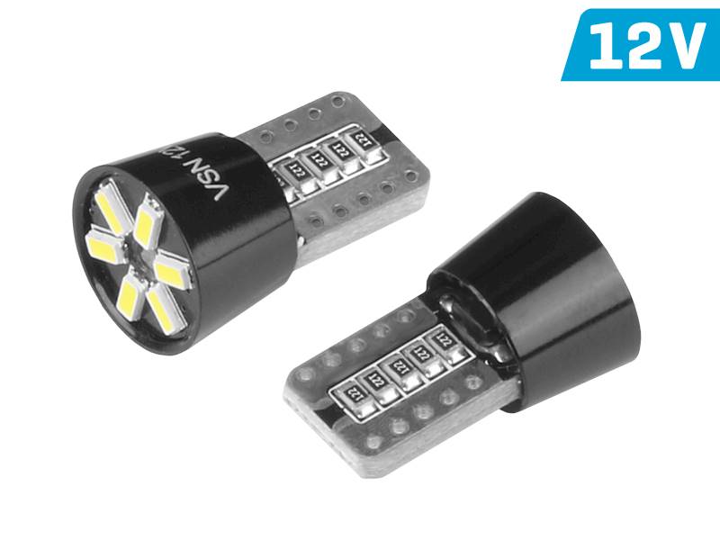 Ż.VISION 12V LED   WY5W T10   2szt pomar