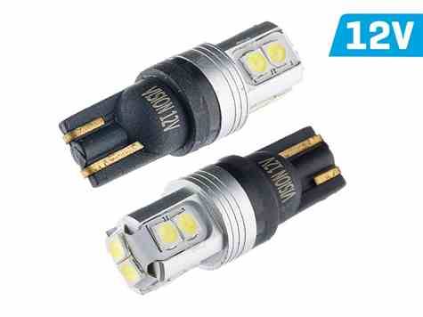 Ż.VISION 12V LEDx 10 W5W T10  SMD CANBUS 2szt biał