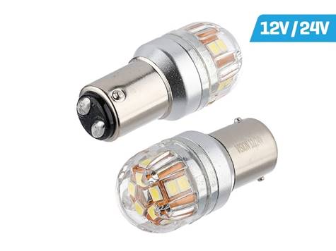 Ż.VISION 12/24V LEDx15 P21/5 BAY15d