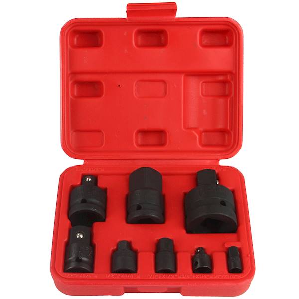 NASADKA REDUKC.zestaw udar 8-el.1/4"-3/8"-1/2" -1"