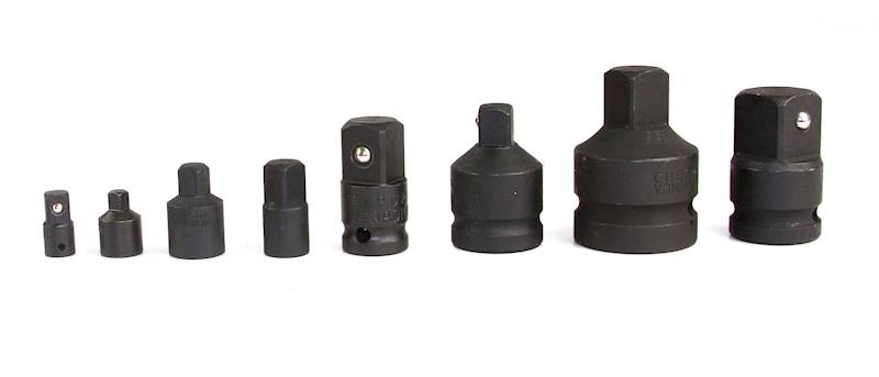 NASADKA REDUKC.zestaw udar 8-el.1/4"-3/8"-1/2" -1"