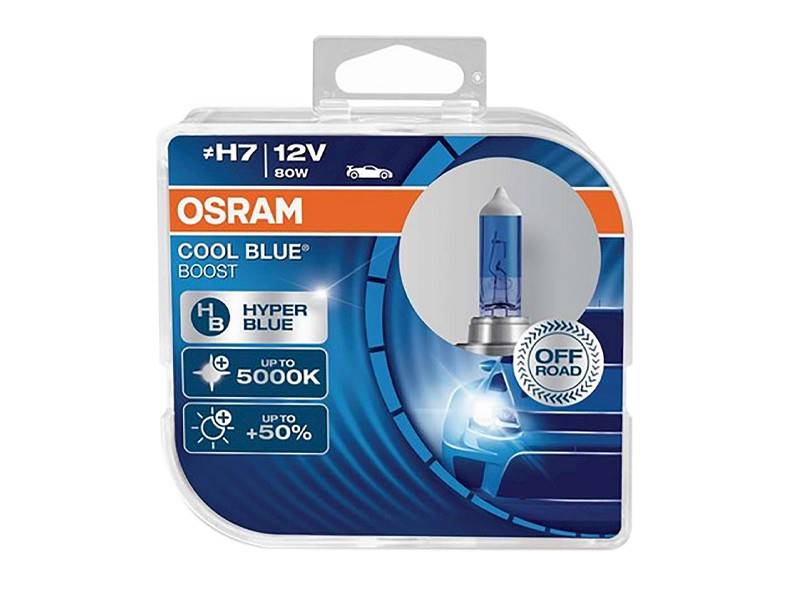 Ż12V H 7  80W PX26d OSRAM Cool Boost HyperBlue+50%