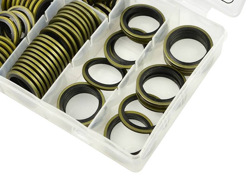 PIERŚCIEŃ USZCZEL. zest.podkł.gum-metal 150szt