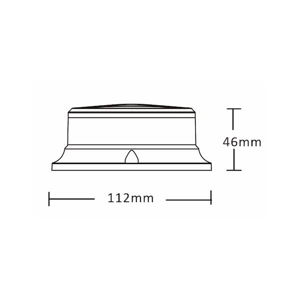 DIODA-LAM.BŁYS. mag.PICO LED orang R10 R65 ALR0054