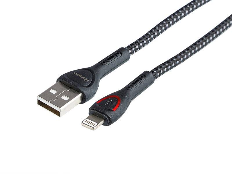 KABEL MYWAY ład.i synch.200cmUSB-C-Lightining podś