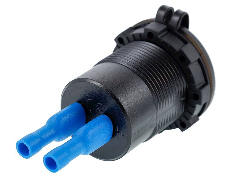 ŁADOWARKA do zabudowy 2x USB 3.0A, z wył.i wyśw. 