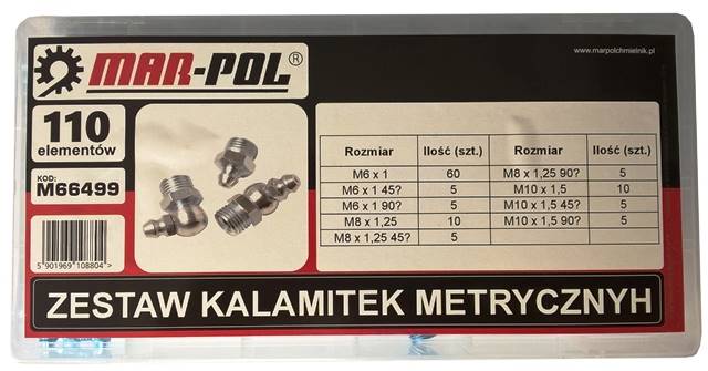 ZESTAW SMAROWNICZEK METR. 110 szt
