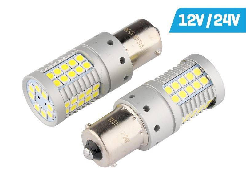 Ż.VISION 12/24V LEDx50  P21W BA15s CANBUS 