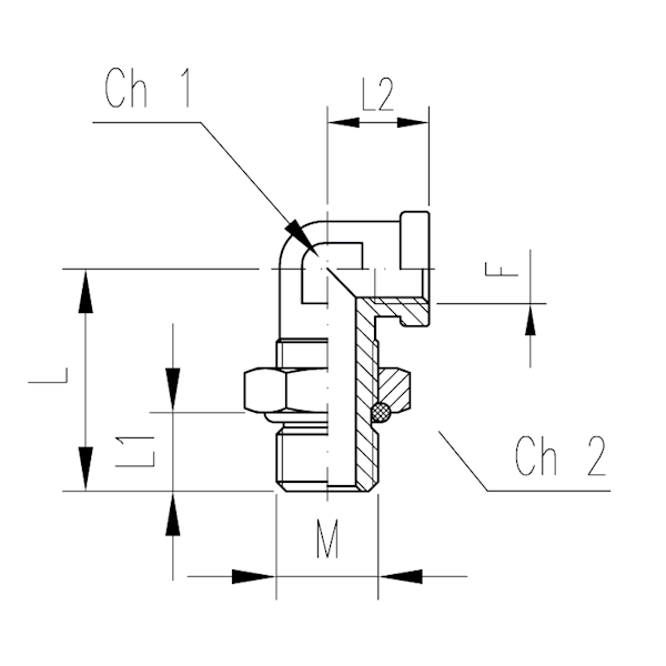 SIRIT-KOLANKO M10x1/F12x1,5    71031010