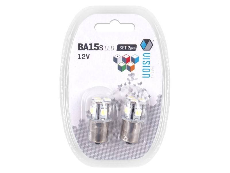 Ż.VISION 12V LEDx  8 P21W BA15s biała
