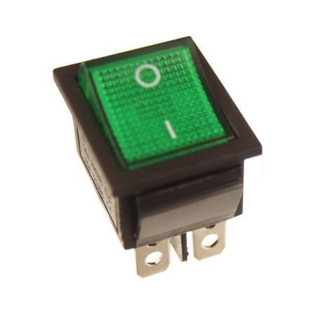 PRZEŁĄCZNIK KOŁYSK.KCD7 4pin 230V zielony