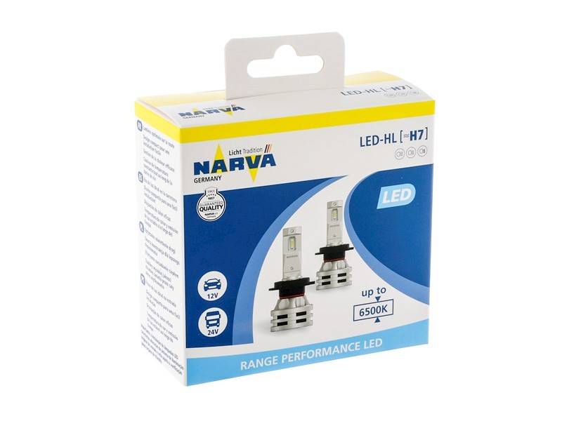 Ż.12/24V LED H7- ZAMIENNIK- NARVA b/hom. kpl.
