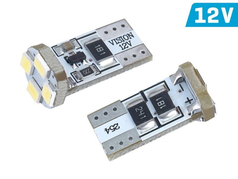 Ż.VISION 12V LEDx  4 W5W T10 SMD CANBUS